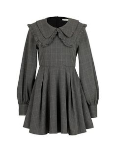 ❤Dark Gray Check Puff Sleeve Dress❤︎
This item will take 2-3 weeks to ship. Archive Outfits, Arcana Archive, Double Collar, Puff Sleeve Dress, Prom Outfits, Fashion Wishlist, S M, Puffed Sleeves Dress, Plaid Dress