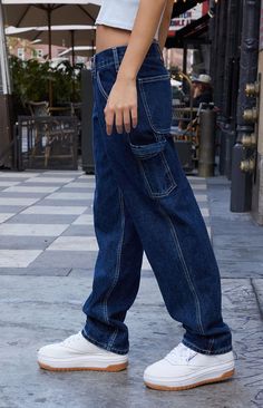 Dark Indigo Low Rise Straight Leg Jeans Low Rise Straight Leg Jeans, Jeans Pacsun, Dark Indigo, John Galt, You Rock, Low Rise Jeans, Pacsun, Straight Leg Jeans, Leg Jeans