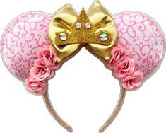 Mickey Ears Headband, Sleeping Beauty Aurora, Mouse Ears Headband, Ears Headband, Mickey Ears, Turbans, Mouse Ears, The Movie, Sleeping Beauty