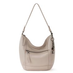 The Sak Sequoia Hobo - |Leather - Sand| More Than Enough, Keychain Fob, The Sak, Leather Hobo Bag, Women Essentials, Leather Hobo, Everyday Essentials, Bag Straps, Leather Working