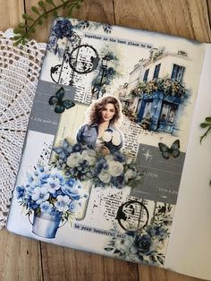 Scrapbook Journal Pages Ideas, Scrapbooking Vintage Ideas, Vintage Aesthetic Scrapbook Ideas, Junk Journal Pages Ideas Layout, Scrapbooking Layouts Vintage, Aesthetic Scrapbook, Handmade Journals Diy, Journal Layouts, Art Trading Cards