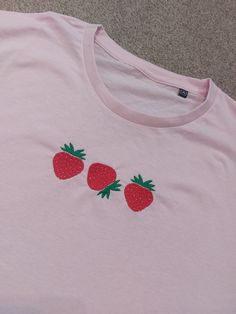 This summer days embroidered t-shirt is shown in peppermint (other colours available) and has been designed specifically with summer days in mind be it a cheeky cocktail, a juicy slice of watermelon, the glorious sunshine or a tasty ice cream. It make a perfect addition to any summer wardrobe Loving embroidered in my home studio in Staffordshire. The t-shirts are a unisex fit, please check the size guide attached. If it helps I am a size 12 and wear a medium Pink T-shirt With Embroidered Text For Summer, Pink Embroidered T-shirt For Summer, Pink Embroidered Cotton T-shirt, Pink Short Sleeve T-shirt With Machine Embroidery, Pink Embroidered T-shirt, Pink Summer Top With Embroidered Text, Pink Tops With Embroidered Text For Summer, Pink Top With Embroidered Text For Summer, Pink Embroidered Text T-shirt For Summer