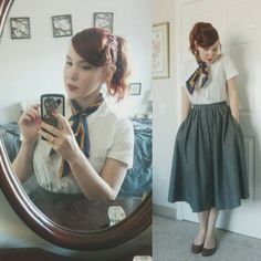 50s Reference, Preppy Kid, Twee Fashion, Stylish Cravings, Vintage Librarian, History Bounding, 1950 Fashion