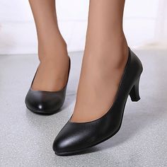 Category:Heels,Pumps; Upper Materials:Faux Leather; Season:Spring,Summer; Heel Type:Low Heel,Stiletto; Gender:Women's; Toe Shape:Round Toe; Style:Classic,Casual,Elegant; Heel Height(inch):>5; Outsole Materials:PU; Occasion:Daily,Work; Closure Type:Loafer; Pattern:Solid Color; Listing Date:12/01/2022; Production mode:External procurement; 2024 Trends:Plus Size; Foot Length:; Foot Width:; SizeChart1_ID:2:179956; Size chart date source:Provided by Supplier.; US Size:null; UK Size:14.5; EU Size:50 Comfortable Dress Shoes For Women Heels, Bridesmaid Shoes Flat, Comfortable Dress Shoes For Women, Comfortable Dress Shoes, Heels Online, Bling Shoes, Bridesmaid Shoes, Wedding Dress Shoes, 2024 Trends