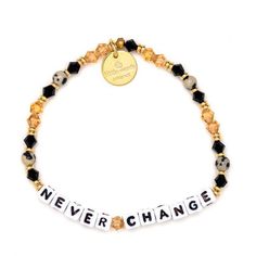 Little Words Project Gratitude Never Change Bracelet Little Words Project, Acrylic Letters, Handle With Care, Letter Bracelet, Handcrafted Bracelets, Women Encouragement, Cute Boutiques, Handmade Beaded Jewelry, Never Change