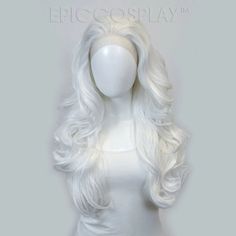 Roxy Cosplay, Astarion Cosplay, White Wigs, White Rabbit Costumes, Fantasy Ball, White Wig, Drag Wigs, Blonde Wigs, Personal Closet