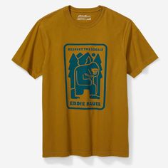 Get inspired for your next adventure with this graphic T-shirt. It's made with a comfortable cotton blend and features a unique outdoor graphic. Respect The Locals, Eddie Bauer, The Locals, Get Inspired, Color Options, Graphic T Shirt, Graphic Tshirt, Cotton Blend, T Shirts