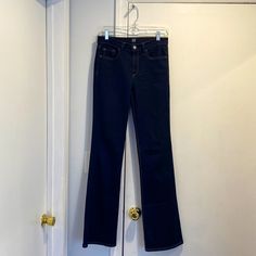 Very Gently-Worn Once And In Excellent, Almost Brand New Condition. This Is A Size 27 Long For Taller Women. Denim Color, Gap Denim, Gap Jeans, Tall Women, Colored Denim, Flare Jeans, Gap, Color Blue, Wide Leg