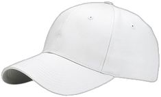 Pro Style Twill Baseball Cap - MCI Hats Cap MegaCI 6901B-WHT White OS Classic White Fitted Baseball Hat, Classic White Fitted Hat For Baseball Season, Adjustable White Six-panel Baseball Cap, Classic Fitted Hat With Curved Bill For Sports, White Adjustable Snapback Cap, White Adjustable Fit Snapback Hat, Classic Curved Bill Fitted Hat For Sports Events, Solid Color Baseball Cap With Curved Visor For Sports, White Cotton Baseball Cap Flat Bill