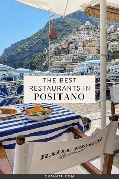 the best restaurants in positanoo