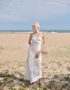 Seashell Silk Dress Ivory Silk Dress Long Silk Dress | Etsy Elegant Spring Dresses For Beach Wedding, Elegant Dresses For Beach Wedding In Spring, Elegant Spring Beach Wedding Dresses, Elegant Beach Wedding Dresses For Spring, Elegant Beach Maxi Dress With Sweetheart Neckline, Elegant Midi Dress With Fitted Bodice For Vacation, Lined Summer Wedding Dress, Summer Wedding Dresses Lined, Beach Dress With Sweetheart Neckline And Lined Bodice