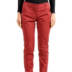 Incotex Women's "Lydia" Brick Red Flat Front Casual Pants Us S It 40 Product Details Retail Value: $365.00 This Is Authentic Incotex Women's "Lydia" Brick Red Flat Front Casual Pants Sku: Bb-1742 Model: 176544 D6206 237 Material: 96% Cotton 4% Spandex Country/Region Of Manufacture: Romania Measured Waist: 27" Rise: 8" Inseam: 31" Leg Opening: 5.5" Spring Burgundy Cotton Bottoms, Red Fitted Cotton Pants, Fitted Red Cotton Pants, Red Cotton Tapered Leg Pants, Elegant Red Cotton Bottoms, Burgundy Cotton Pants For Work, Red Cotton Straight Pants, Red Straight Cotton Pants, Red Cotton Bottoms For Work