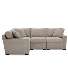 in stock Radley Sectional, Macy Furniture, Small Living Room Layout, Corner Piece, Corner Sectional Sofa, Fabric Sectional Sofas, Fabric Sectional, Corner Sectional, Livingroom Layout