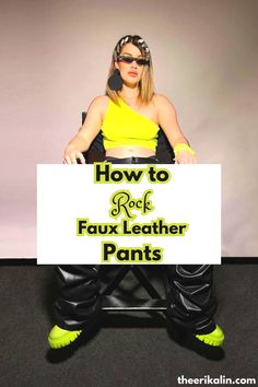 Turn Heads with These Leather Pants Outfit Ideas for a Night on the Town! 🌃 From casual to glam, find the perfect leather pants ensemble. Ready to slay the fashion game? Click the link for a detailed guide on styling leather pants like a pro. #StyleInspiration #LeatherPantsLove #NightOutLooks Pants Outfit Ideas