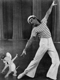 I've got rhythm... I've got music... I've got dancin' .. who could ask for anything moreeee :) Gene Kelly Dancing, Mouse Dancing, Jerry Mouse, Friday Dance, Classic Dance, Happy 100th Birthday, Tap Dancer