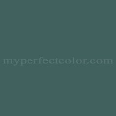 a dark green wall with the words myperfectcolor com in white letters on it