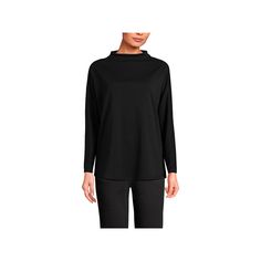 Get active in this women's Lands' End long-sleeve sport knit funnel-neck top.Click on this WOMEN'S GUIDE to find the perfect fit and more! Get active in this women's Lands' End long-sleeve sport knit funnel-neck top.Click on this WOMEN'S GUIDE to find the perfect fit and more! FEATURES Funnel neck Long dolman sleeves Shirttail hem Super-soft interlock constructionFIT & SIZING 27-in. length from shoulder to hemFABRIC & CARE Cotton Machine wash and tumble dry low ImportedRESPONSIBLE Supports more Versatile Funnel Neck Top With Ribbed Cuffs, Athleisure High Neck Tops With Ribbed Cuffs, Athleisure Turtleneck Top With Ribbed Cuffs, Winter Sports High Neck Tops, Casual Stretch Long Sleeve Top With Funnel Neck, Solid Color Relaxed Fit Long Sleeve Turtleneck, Relaxed Fit Long Sleeve Solid Turtleneck, Solid Color Turtleneck Top With Ribbed Cuffs, Turtleneck Top With Ribbed Cuffs