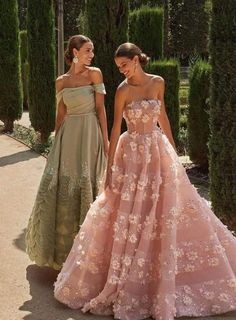 Aesthetic Eclectic, Floral Prom Dresses, Stylish Party Dresses, فستان سهرة, Fairytale Dress, Engagement Dresses