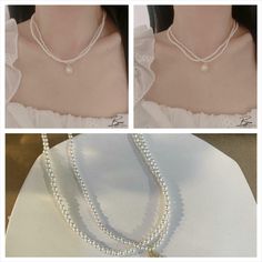 In stock. Going soon. Bjux - Elegant vintage French double layer pearl necklace clavicle chain simple design neck only at $18.97.. Trendy Pearl White Necklace With Clavicle Chain, Pearl White Clavicle Chain Choker Necklace, Pearl White Clavicle Chain Choker, Pearl Clavicle Chain Choker, Pearl Clavicle Chain Choker Necklace, Elegant White Layered Choker Necklace, Pearl Double Chain Jewelry For Layering, Pearl Double Chain Necklace For Layering, Layering Pearl Jewelry With Double Chain