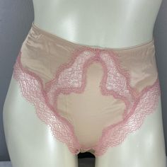 High Waist Panty In Cream And Pink Satin And Lace Brazilian Panty From The “Dream Angels” Line By Victoria’s Secret. New With Tags Multiple Sizes Available Price Firm Ship Daily Except Weekends *3 For $36 Add 3 To A Bundle And Submit Offer For Discount V0211902 Feminine Lace Trim Brief Bottoms, Fitted Pink Lace Bottoms, Feminine Stretch Bottoms With High-cut Leg, Fitted Lace Pink Bottoms, Pink Lace Bottoms For Spring, Feminine Lace Lounge Bottoms, Feminine Fitted Bottoms With High-cut Leg, Victoria's Secret Stretch Bottoms With Lace Trim, Victoria's Secret Pink Brief Bottoms