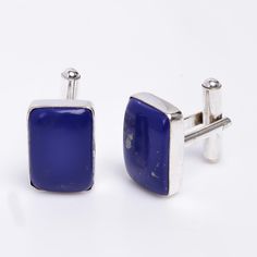 Lapis Lazuli Cufflinks | Natural Gemstone Cufflinks | 925 Sterling Silver Cufflinks | Men's Cufflinks | Wedding Gift | Birthday Gift for Him Free Delivery !! 1. Authentic Lapis Lazuli Gemstones These cufflinks feature genuine Lapis Lazuli gemstones, renowned for their deep blue color and captivating gold flecks. Each stone is carefully selected to ensure its natural beauty shines through. 2. Superior 925 Sterling Silver Crafted from high-quality 925 sterling silver, these cufflinks offer a luxur Mens Cufflinks Wedding, Silver Cufflinks Men, Gold Flecks, Lapis Lazuli Stone, Cufflinks Wedding, Birthday Gift For Him, Silver Cufflinks, Cufflinks Men, Tie Accessories