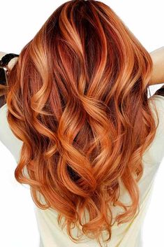 Red And Blonde, Light Auburn Hair, Red Blonde Hair, Styles Braids, Tips Hair, Ginger Hair Color, School Hair, Hair Color Auburn