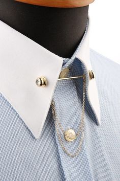 Shirt collar pin is the choice of stylish gentlemen who want to capture a different style. You can add a very stylish and different detail to your classic combinations with shirt collar pins that can be used with perforated shirt collars. *All products are produced in our own workshop and factory. Collar Pin, Shirt Collar Pins, Pin Collar Shirt, Collar Bar, Shirt Pins, Handmade Shirts, Collar Pins, Gold Collar, Purple Stones