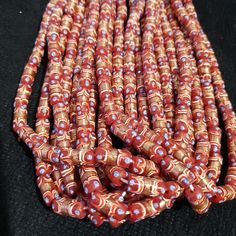 Beautiful vintage Millefiori Aventurine glass beads long necklace.  Beads Size:17x8mm Necklace/Strand: 22 Inches Excellent condition,      INFORMATION                        SHIPPING,PAYMENT,                        RETURN,FEEDBACK 1:We Freely Ship all our items to all over the world via USPS OR Airmail Register Thailand with providing tracking numbers 2:we ship worldwide within 2 business days after receiving clear payments 3:Shipping Duration takes 2 weeks some destination takes 3 to 4 weeks 4: Beads Long Necklace, Glass Beads Necklace, Beaded Jewelry Necklaces, Glass Beads Jewelry, Necklace Beads, Blue Chevron, Glass Bead Necklace, Beads Necklace, Blue Beads