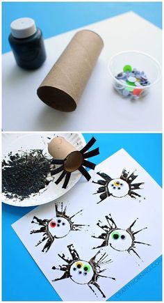 this is an easy halloween craft for kids to make