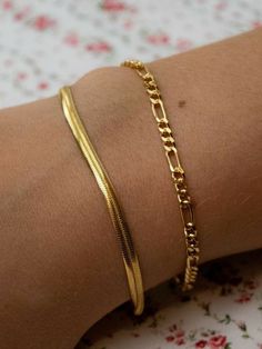 Trending Bracelets, Wrist Jewelry, Gold Bracelet For Women, Hand Jewelry, Gold Accessories, Girly Jewelry