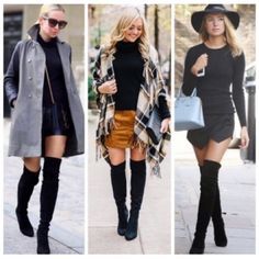 Boutique | Shoes | Black Suede Over The Knee Boots | Poshmark