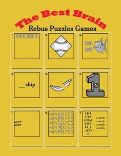 the best brain rebus puzzles games