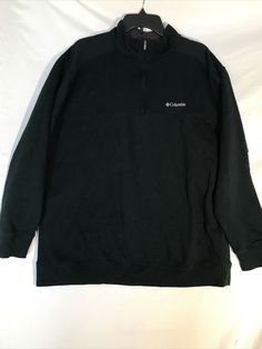 Columbia Sportswear Co. Pullover Sweatshirt/Size XL/ 1/2 Zip/Green #. Condition is "Pre-Owned"  This is a nice, clean sweatshirt.  Perfect for those cold months ahead.  The color is a Dark Green.  Has a 1/2 Zipper that works.  Buyer to pay shipping.  Please visit my store at https://www.ebay.com/str/forthemammas for more sweatshirts and jackets.  Thank you. G Functional Cotton Crew Neck Sweatshirt, Cotton Sweatshirt For Sports Season Outdoor Activities, Functional Cotton Sweatshirt For Sports Season, Cotton Sweatshirt For Outdoor Activities During Sports Season, Cotton Sweatshirt For Outdoor Activities, Long Sleeve Tops For Sports Season, Sportswear Tops With Ribbed Cuffs For Outdoor, Solid Fleece Tops For Outdoor, Solid Fleece Top For Outdoor