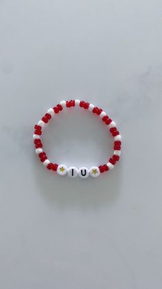 Show your school pride and complete your game day outfit with a custom scarlet red and white beaded bracelet for Indiana University! Indiana Tailgate Outfit, Personalized Red Casual Bracelet, Casual Red Personalized Name Bracelet, Personalized Red Casual Jewelry, Personalized Red Stretch Bracelet, Casual Style, Personalized Red Casual Wristband, Personalized Casual Red Jewelry, Casual Personalized Red Jewelry, Red Personalized Casual Wristband