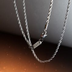 Teaching Men's Fashion – RoseGold & Black Teaching Mens Fashion, Necklace Stack, Silver Rope Chain, Rope Chain Necklace, Polish Silver, Rope Chain, Chain Lengths, Arrow Necklace, Diamond Necklace