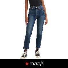 in stock Levis Women, Cropped Jeans, Levi's, Straight Leg, Pick Up, High Rise, In Store, Buy Online, Free Shipping