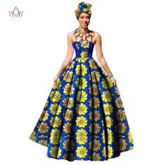 Womens African Dress Dashikis Print Ball Gown Party Dress Maxi and Strapless Women Clothing with Prom Season Strapless Ball Gown, Floor-length Sleeveless Summer Dress For Banquet, Summer Banquet Sleeveless Floor-length Dress, Summer Gala Ball Gown Maxi Dress, Summer Gala Maxi Dress Ball Gown, Summer Ball Gown Maxi Dress For Gala, Summer Ball Gown For Banquet, Summer Ball Gown For Banquets, Floor-length Sleeveless Dress For Banquets