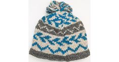 Pure Wool Hand Knitted Blue Ice Hat in Accessories - This is a pure wool hand-knit blue and white hat - that covers the head, covering down to the ears. Features: Vacation, Fall, Handmade. Blue Wool Hat For Winter, Cozy Blue Hats For Outdoors, Cozy Blue Outdoor Hats, Cozy Blue Outdoor Hat, Blue Crochet Hat For Cold Weather, Warm Blue Hats For Winter, Blue Hand Knitted Beanie For Winter, Blue Knitted Winter Beanie, Winter Blue Hand Knitted Beanie