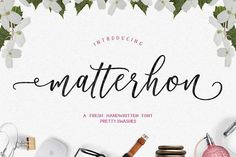 Matterhon Script . #Free_Wedding_Fonts #Microsoft_Word_2010 #Wedding_Invitation_Fonts #Wedding_Script