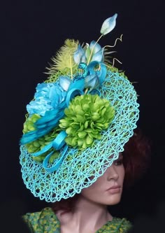 Placemat Fascinators, Millinery Diy, Fascinator Hats Diy, Classy Hats, Derby Fashion