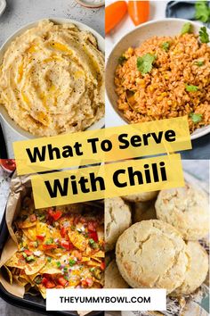 what to serve with chilli