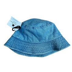 The Hat Depot Jean Bucket Hat Nwt Size S/M Size: Small/Medium Great, New With Tags Condition Jean Bucket Hat, Bucket Hat, Accessories Hats, Mens Accessories, Color Blue, Man Shop, Size Small, Tags, Hats