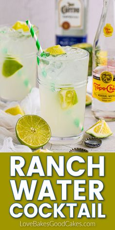 Ranch Water Cocktail pin collage Ranch Water Cocktail, Ranch Water, Zesty Ranch, Booze Drink, Delicious Drink Recipes, Comfort Soup, How To Make Drinks, Drinks Alcohol Recipes, Alcohol Recipes