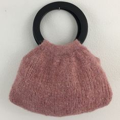 Artisan Made Flexible Handcrafted Pink Felted Wool Slouchy Bag. Has A Double Black Round Handle. Made Of 100% Wool. To Care For This Bag Hand Wash In Cool Water & Lay Flat To Dry Or Dry Clean. Measurements Flat Are Approximately 8” Tall X 11” Widest Point. Handles Have A 4 1/8” Opening. In Excellent New Condition. Nwt (Box C-22) New Gucci Bags, Felted Bag, Tory Burch Crossbody Bag, Laurel Burch Cats, Fringe Clutch, Large Hobo Bag, Slouchy Bag, Brown Satchel, Double Black