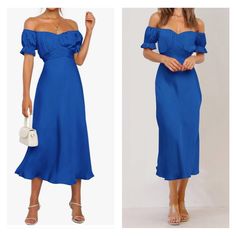 Blue Off-Shoulder Midi Dress Size: S=Us 4-6, M=Us 8-10, L=Us 12-14, Xl=Us 16 New To Poshmark? Sign Up With Code Styleyourself To Get $10 Off Your First Purchase. Shop My Closet For: Bohemian, Boho, Spring, Summer, Fall, Winter, Vacation, Cruise, Holiday, Photo-Shoot, Birthday, Occasion, Wedding, Fun, Casual, Party, Gift, Shopping, Girly, Trendy, Modest, Date Night, Chic, Classy, Classic, Elegant, Statement, Dressy, Fancy, Preppy, Feminine, Soft, Romantic, Bride, Lingerie, Sleepwear, Robe, Shoes, Blue Party Midi Dress With Straight Neckline, Blue Midi Dress With Straight Neckline For Party, Blue Maxi Dress With Straight Neckline For Party, Fitted Midi Off Shoulder Dress For Day Out, Fitted Off Shoulder Midi Dress For Day Out, Blue Ruched Dress With Straight Neckline, Blue Midi Dress With Straight Neckline For Summer, Casual Off Shoulder Dress For Night Out In Spring, Elegant Off Shoulder Midi Dress For Day Out