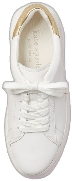 Pale Gold, For A Reason, Nappa Leather, Kate Spade New York, Kate Spade, Collage, Sneakers, Leather, Gold