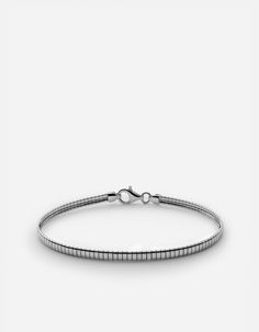 Revel Chain Bracelet II Minimalist Box Chain Tennis Bracelet For Everyday, Minimalist Everyday Tennis Bracelet With Box Chain, Classic Sterling Silver Bracelet With Strap, Modern Silver Tennis Bracelet For Everyday, Modern Sterling Silver Jubilee Bracelet With Rectangular Links, Timeless Sterling Silver Bracelet For Everyday, Classic Silver Tennis Bracelet With Rectangular Links, Classic Sterling Silver Bracelet With Silver Chain For Everyday, Classic Bracelets With Rectangular Silver Chain Links