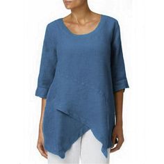 Women's Solid Color Irregular T-Shirt Top Cheap Clothing, Half Sleeve Blouse, Asymmetrical Tops, Women Shirts Blouse, Online Tops, Plus Size Blouses, Shop Blouses, Shirt Top, Linen Shirt