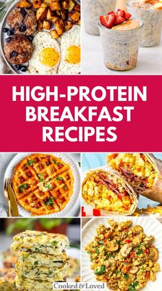 high protein breakfast recipes that are easy to make