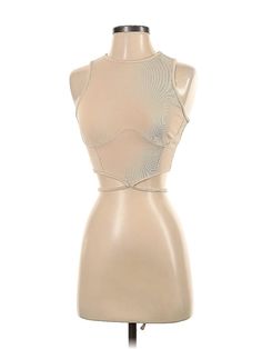 Cider Tank Top Size: X-Small Tan Tops - used. No Fabric Content, Halter, | Cider Tank Top Tan Halter Tops - Used - Size X-Small Gold Halter Top, Zara Sleeveless Top, Tan Tank Top, Zara Tank Top, Tan Top, High Neck Top, Ivory Tops, Halter Tops, Silver Tops